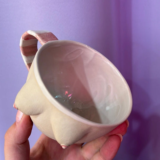 Keramik brystkop med hank #4 - Filurfifi