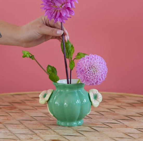 Keramik Vase - Grøn - Filurfifi