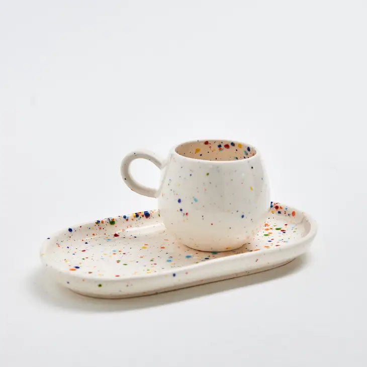 Konfetti Mini Bakke - Hvid - Filurfifi