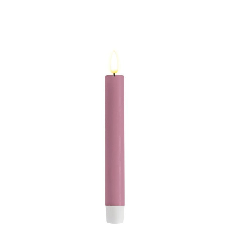 Lavendel LED Dinner Candle D: 2,2 * 15 cm (2 pcs.) - Filurfifi