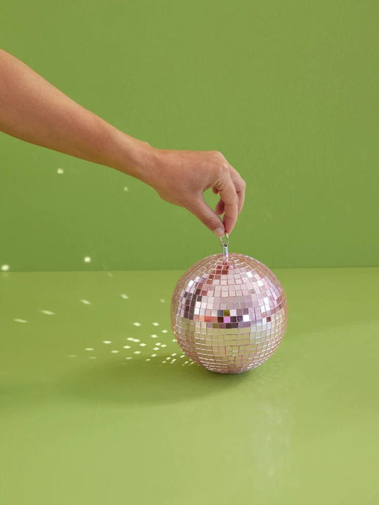 Lille Discokugle - Soft pink