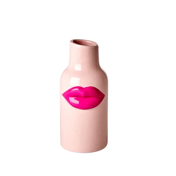 Lille kys vase pink