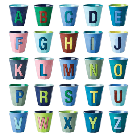 Mellem Melamin Kop - Alfabet