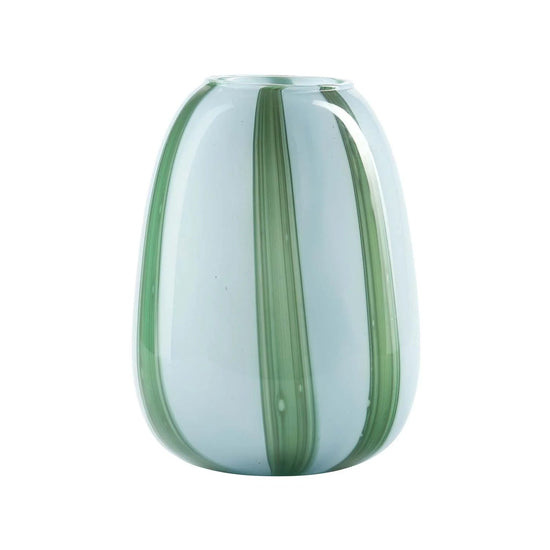 Organisk vase - blå/grøn - Filurfifi
