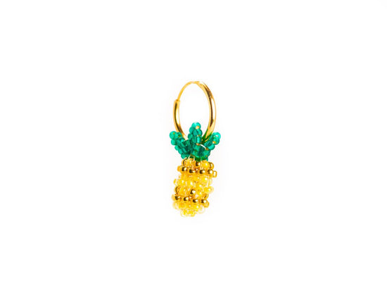 Pineapple Hoop 18K Guldbelagt - Filurfifi