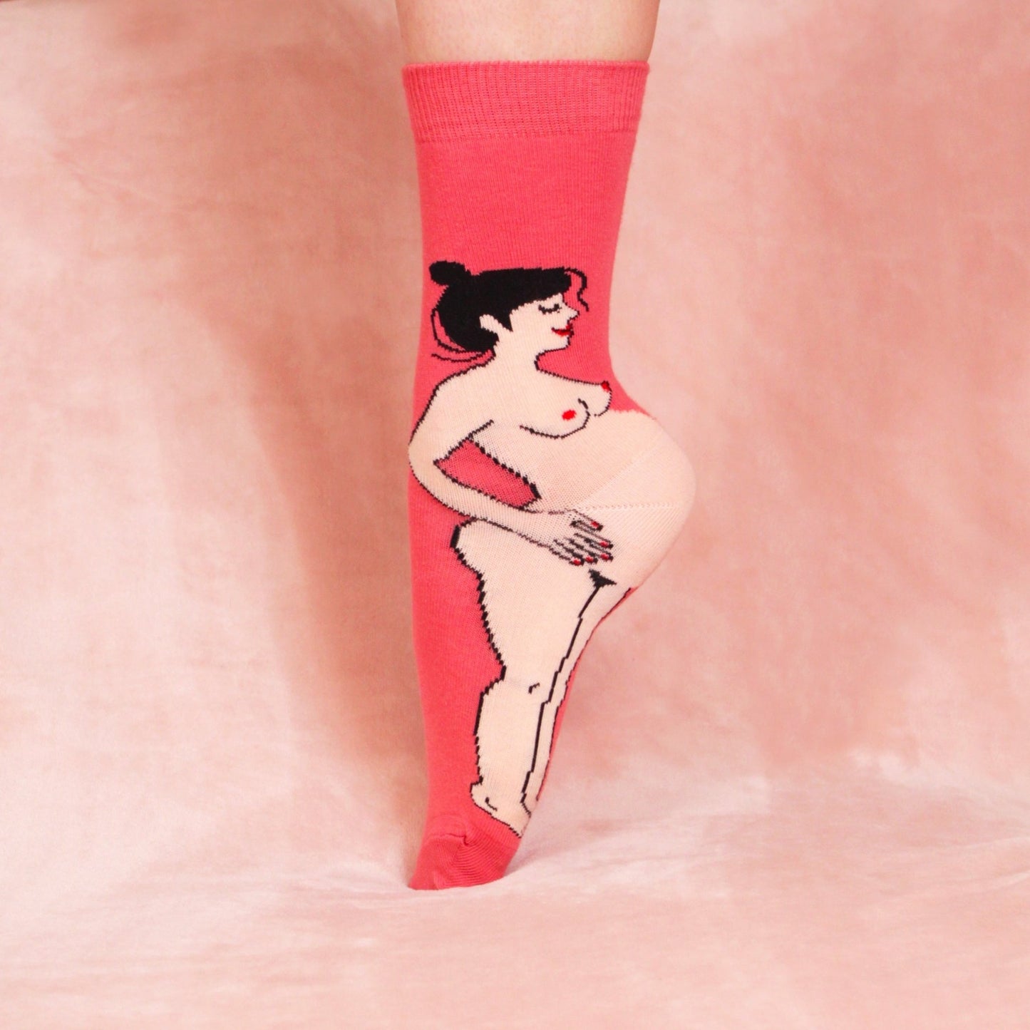 Pregnant Socks - White - Filurfifi
