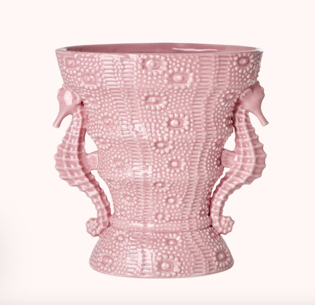 Søhest Keramik Vase - Pink - Filurfifi